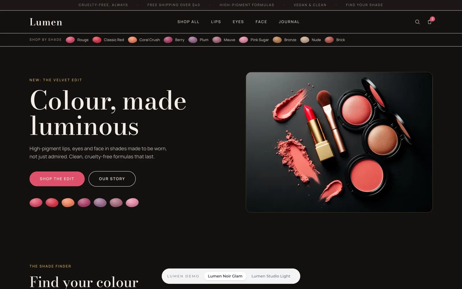 Lumen theme